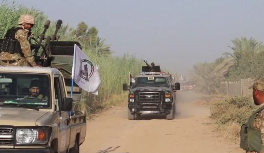 الحشد الشعبي العراقي ينفذ عملية أمنية في ساحل نهر ديالى الشمالي